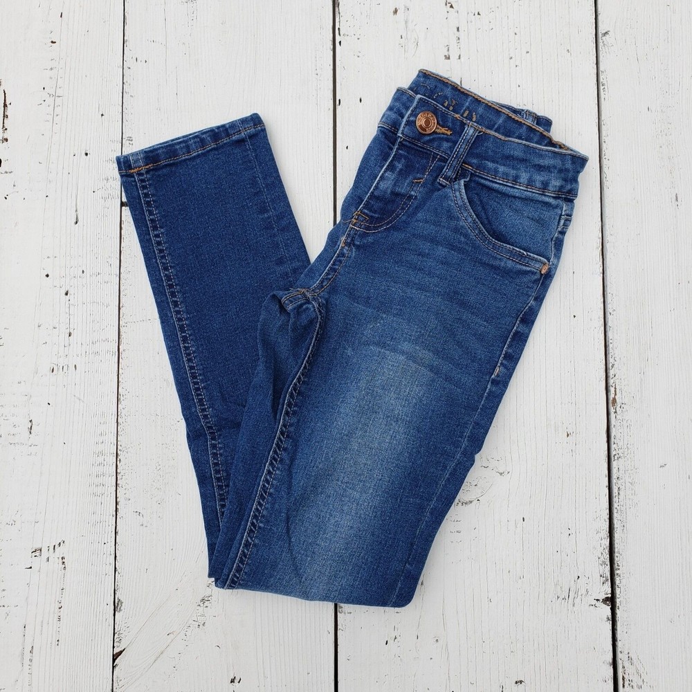 V Gold Girls Dark Wash Skinny Jeans Size 10